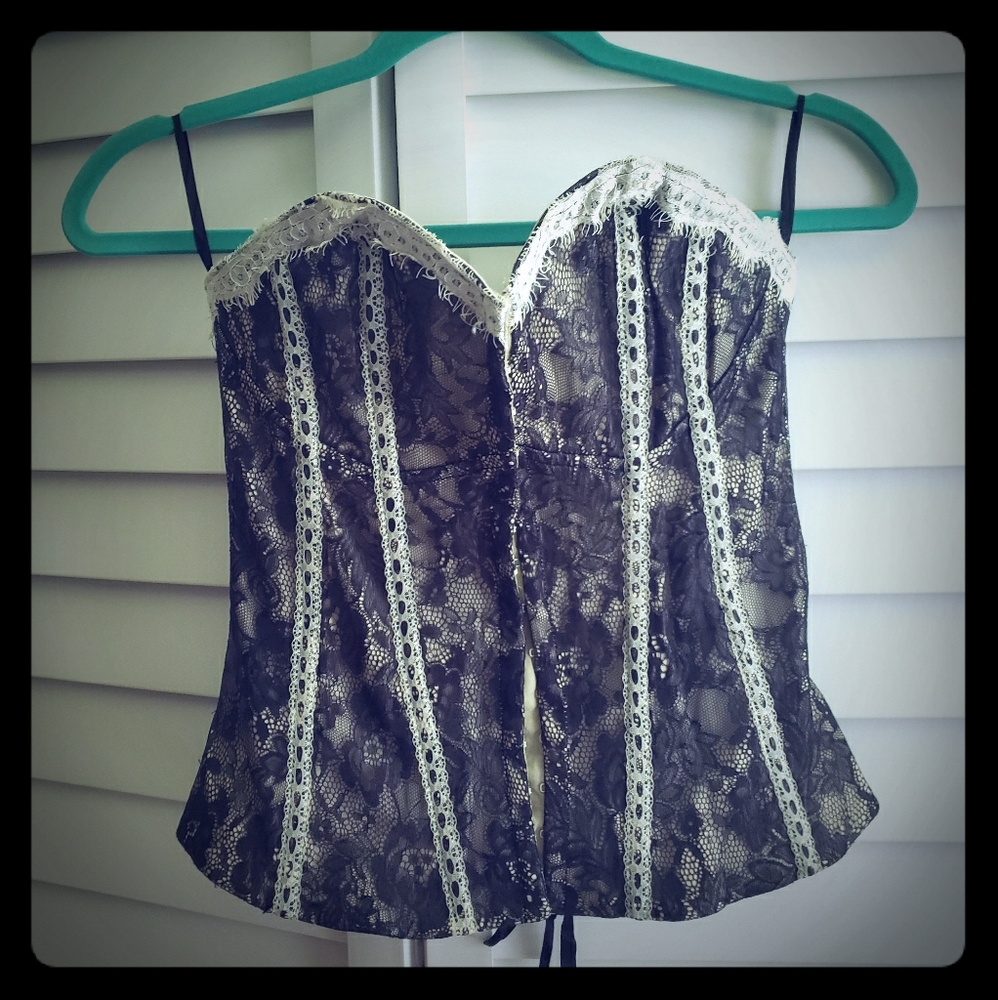 Corset Style Tube top